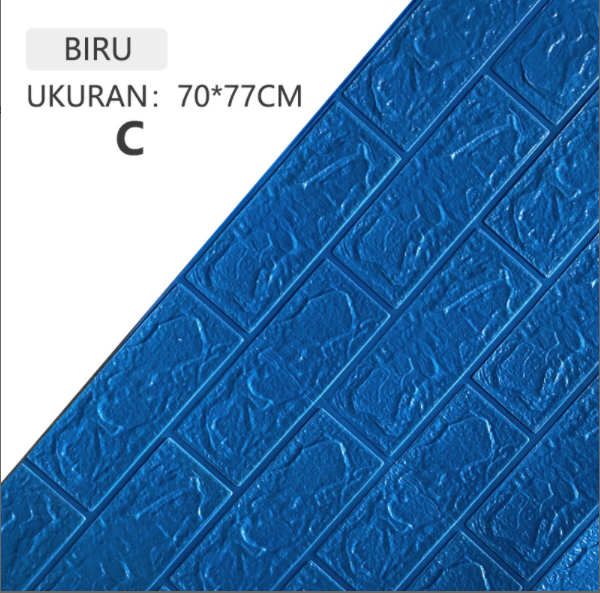 【YNJH】10PCS砖墙纸3D泡沫70cm x 77cm高级厚壁纸3MM廉价家庭房间墙面装饰