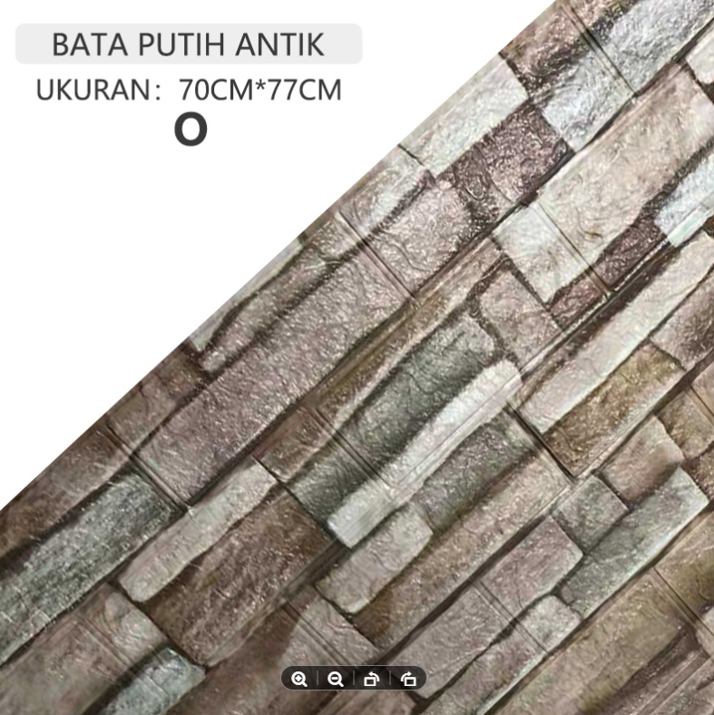 【YNJH】10PCS砖墙纸3D泡沫70cm x 77cm高级厚壁纸3MM廉价家庭房间墙面装饰