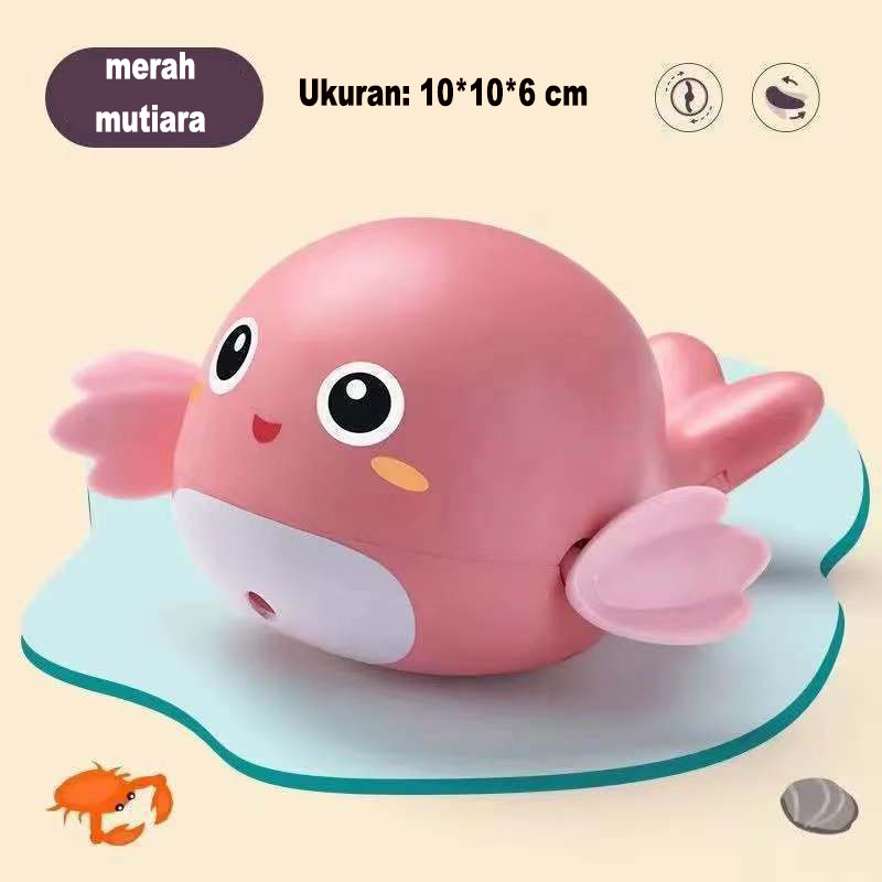 【YNJH】婴儿游泳玩具海豚形状在游泳池旋转儿童游泳玩具。