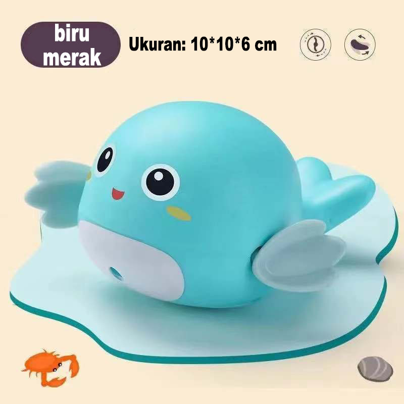 【YNJH】婴儿游泳玩具海豚形状在游泳池旋转儿童游泳玩具。