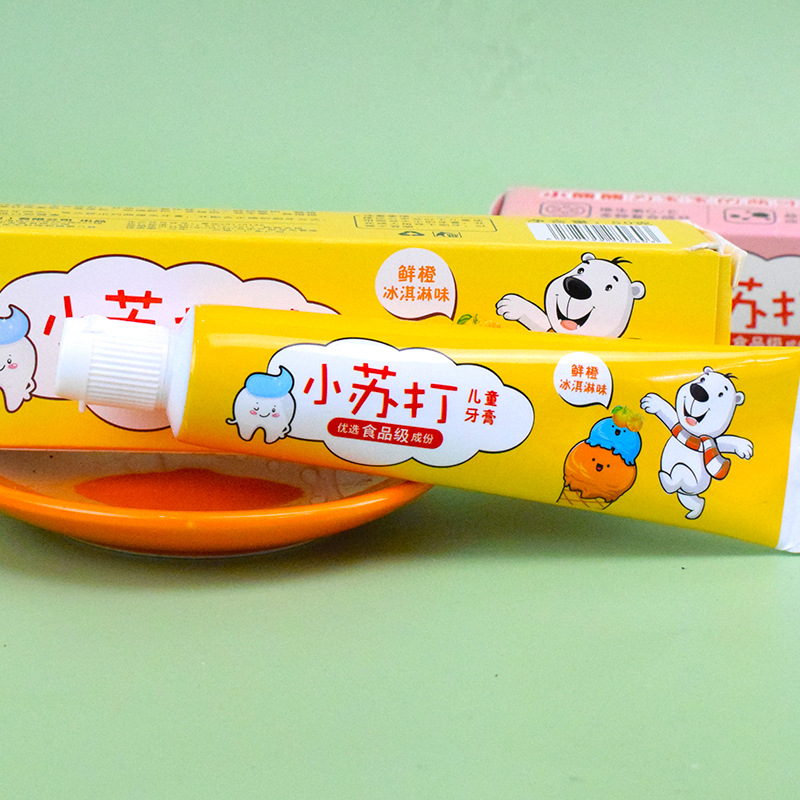 【YNJH】Bang Chi Ling儿童牙膏草莓/橙子乳牙50g