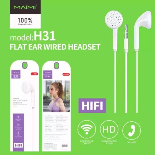 【MMY】Maimi H31听起来很不错，低音很重，jack 3 .5毫米适用于所有型号