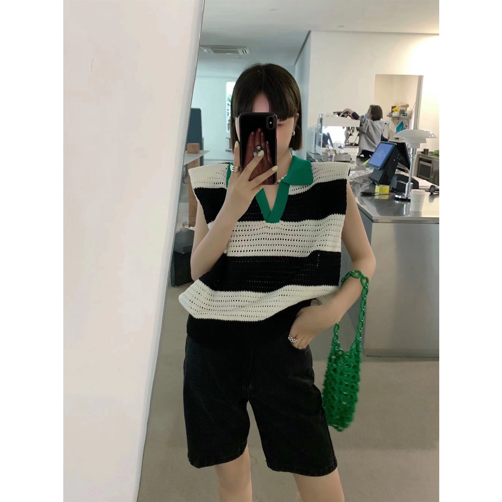 【chunyu】✨ เสื้อเชิ้ตลายเกาหลีผ้าไหมจริง A1065