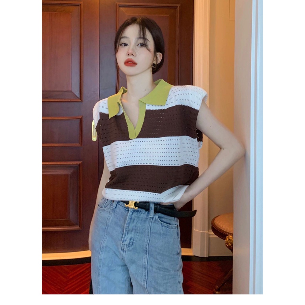 【chunyu】✨ เสื้อเชิ้ตลายเกาหลีผ้าไหมจริง A1065