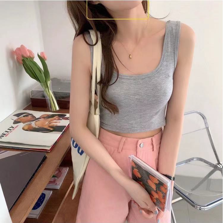 【chunyu】 夏季流行的方形条纹背心 1846