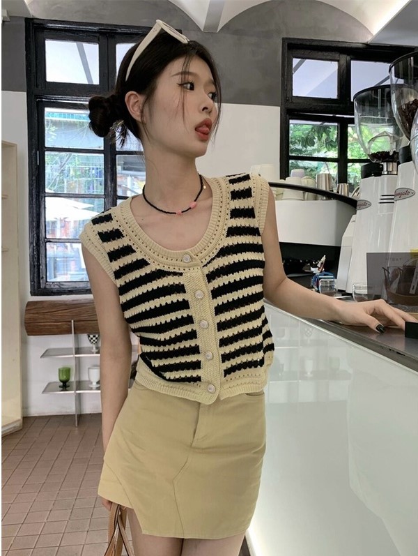 【chunyu】✨เสื้อถักไหมพรมลายยทาง สไตล์เกาหลี A507#