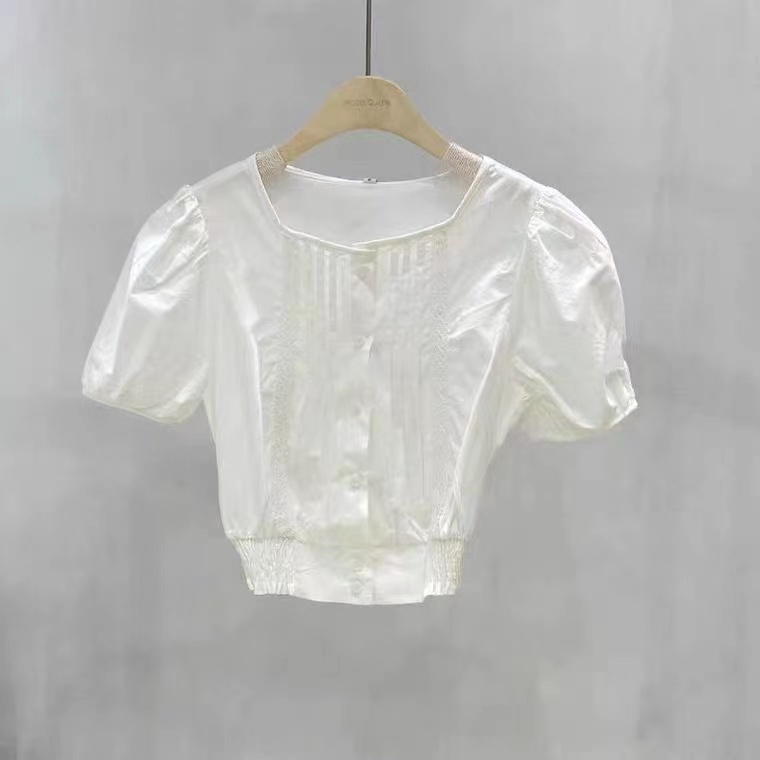 【chunyu】✨韩版泡泡袖衬衫 气球袖衬衫 #21135