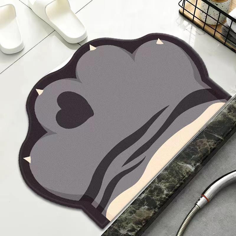 【chunyu】门垫、吸水垫、可爱图案门垫、浴室地毯、卧室地毯、厨房地毯 R102