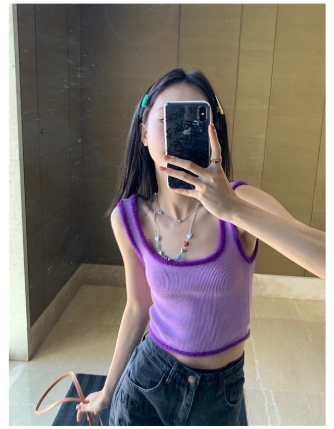 Chunyu✨蓬松无袖背心20035#