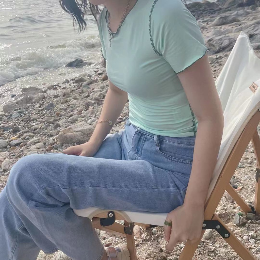 【chunyu】✨短袖学院风韩版新款#22009