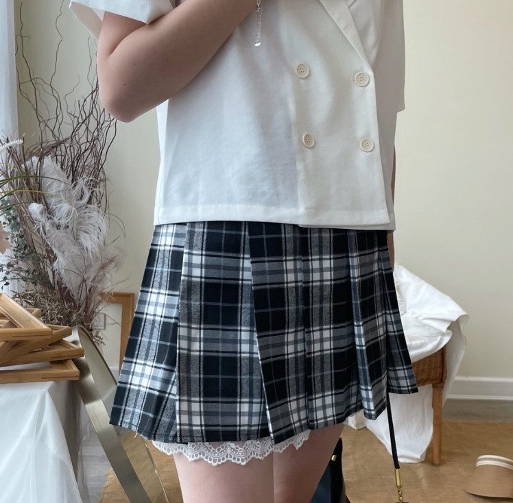 Chunyu✨格子裙 日系裙子21393#