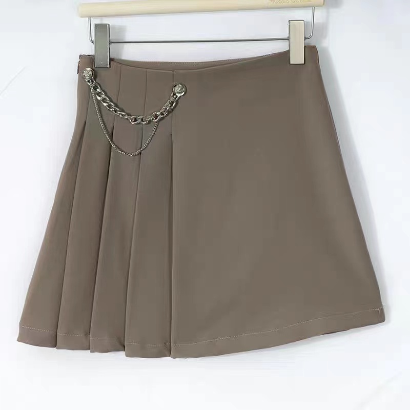 【chunyu】✨กระโปรงพลีทยุด90 สายสตรีท สายแฟชั่น 22116#