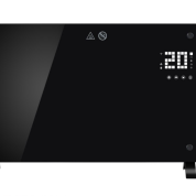 电热对流器 1250W ECO 2500W 功率模式 暖气分级 恒温器 遥控触控显示 定时器 - 节能 防过热的静音对流加热器