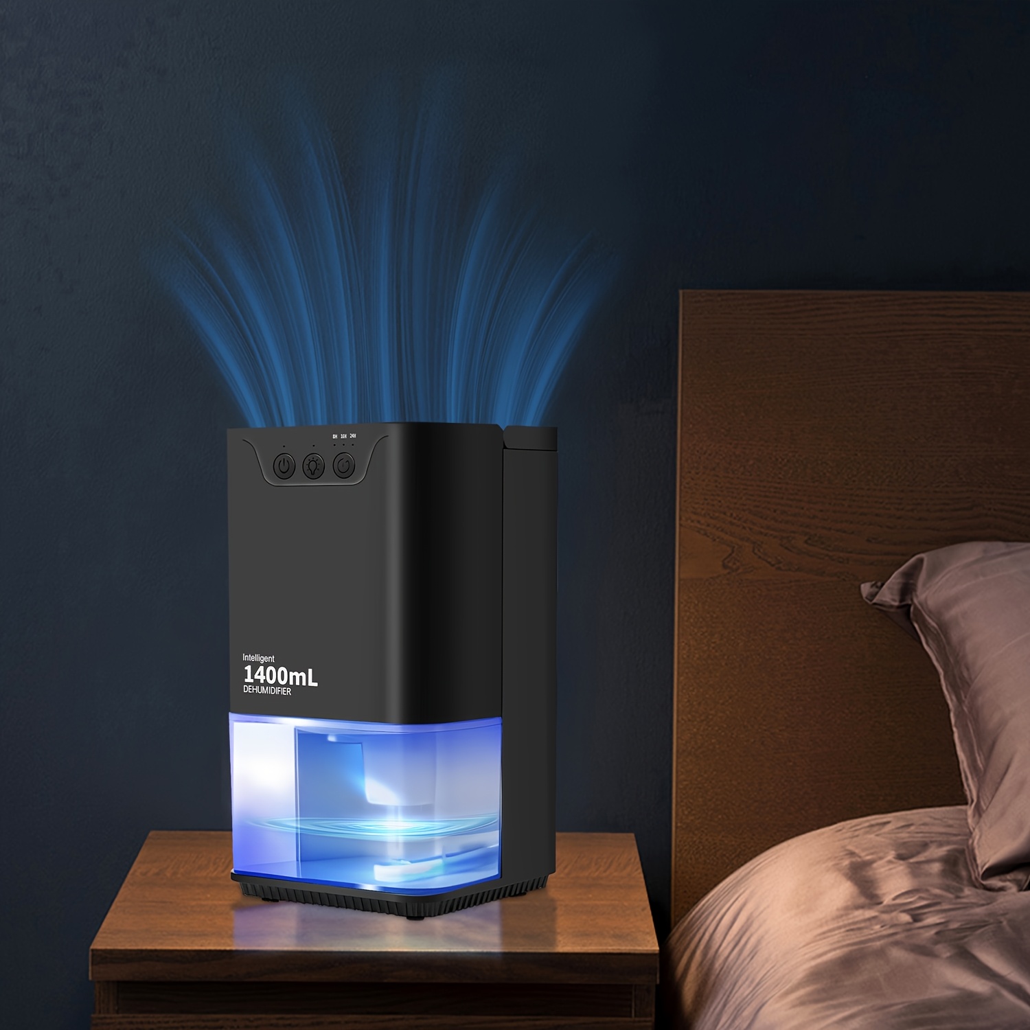 时尚简约便携式除湿机家用空气干燥机卧室衣柜防潮防潮轻便节能