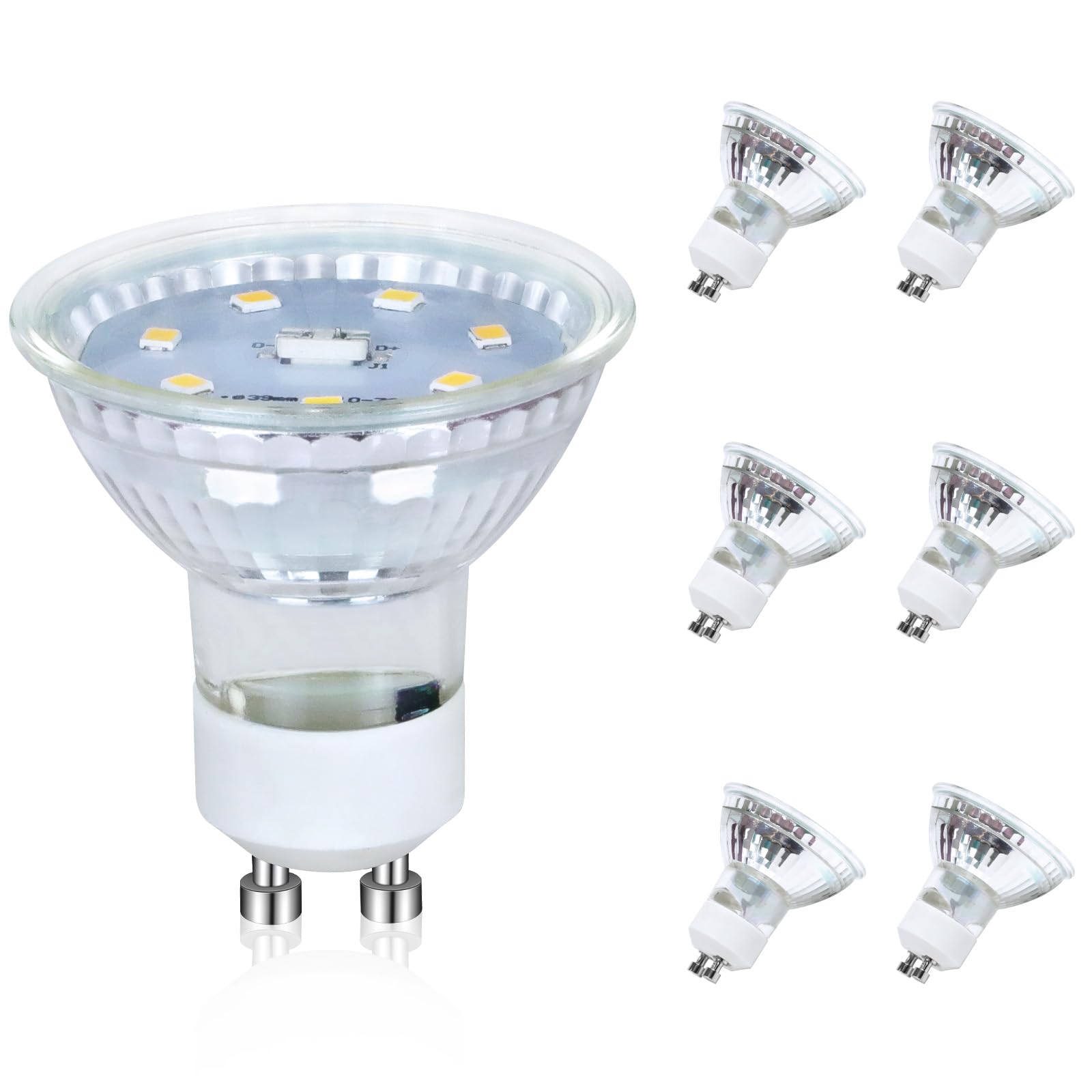 GU10 4.8W六个装3000K/4000K