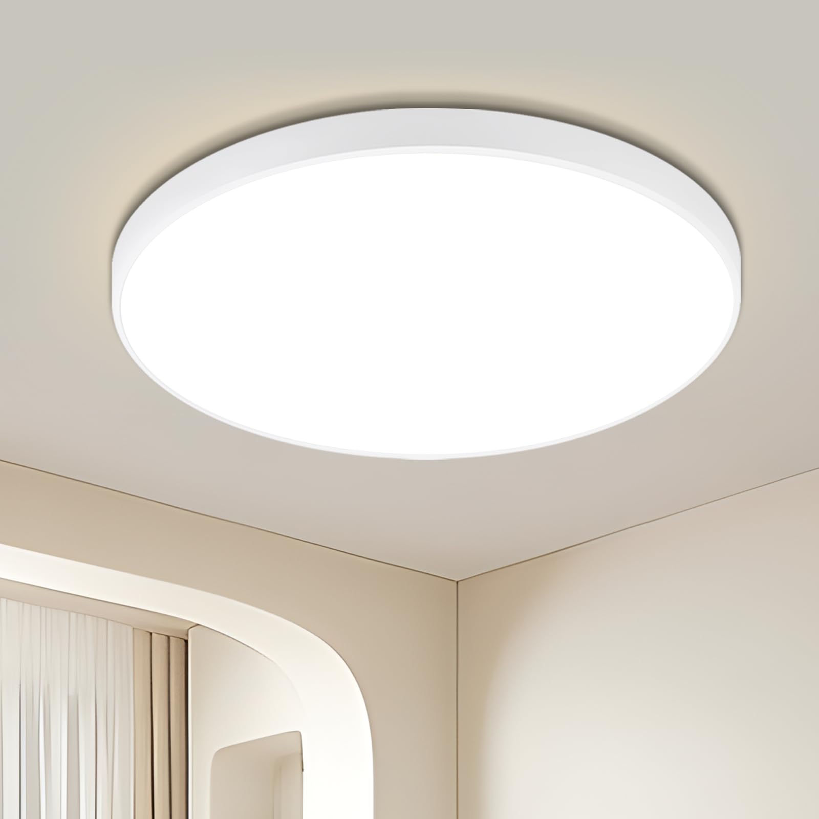 三防吸顶灯白/黑色4000K