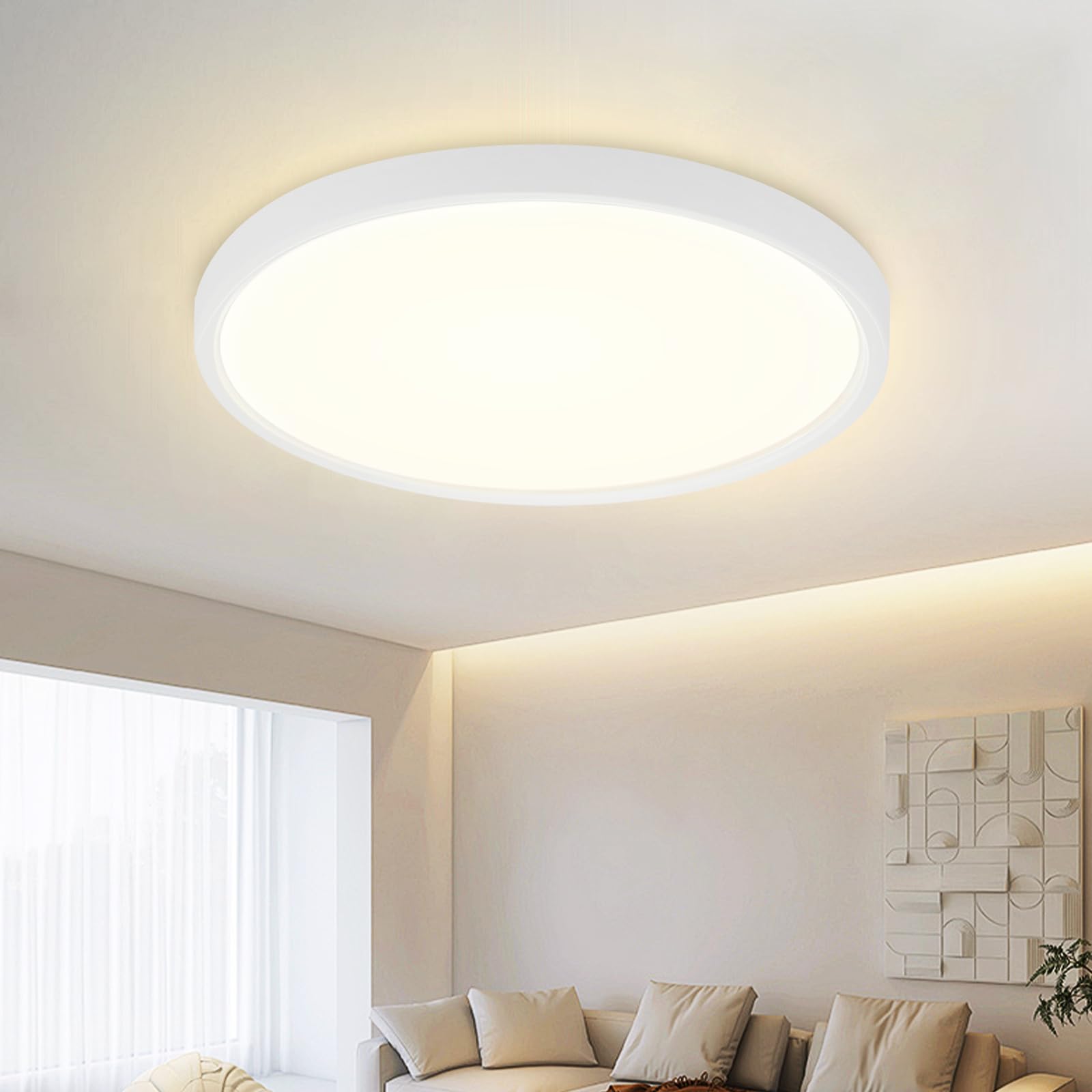 面板灯23cm暖光/冷光/中性光18W