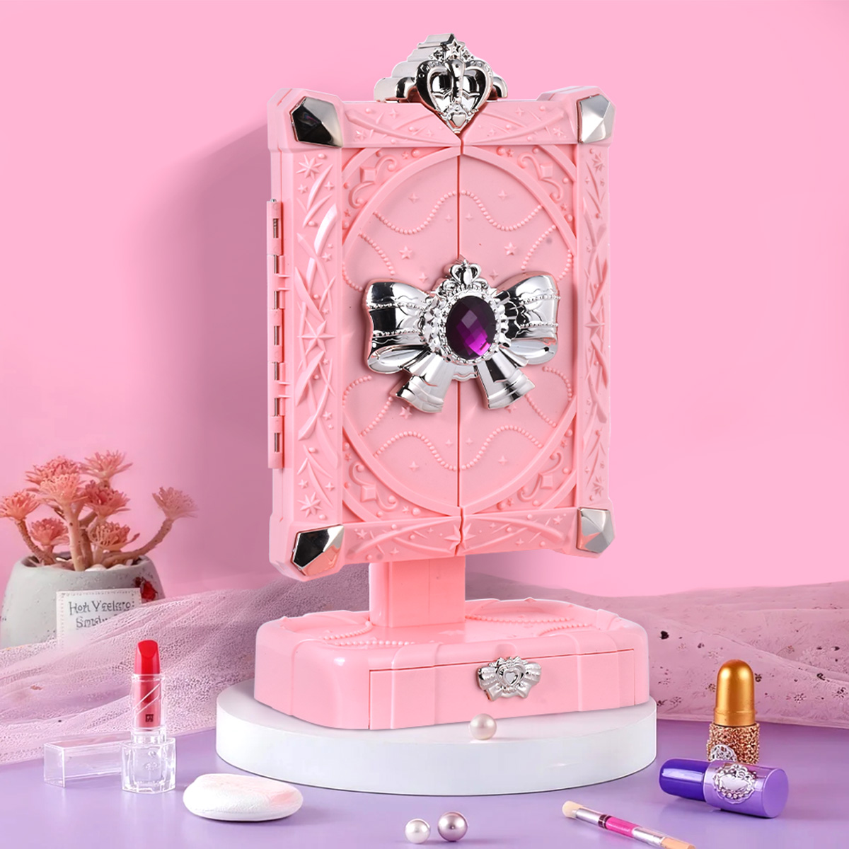 Children's makeup-mirror