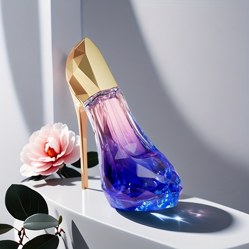 高跟鞋蓝紫香水