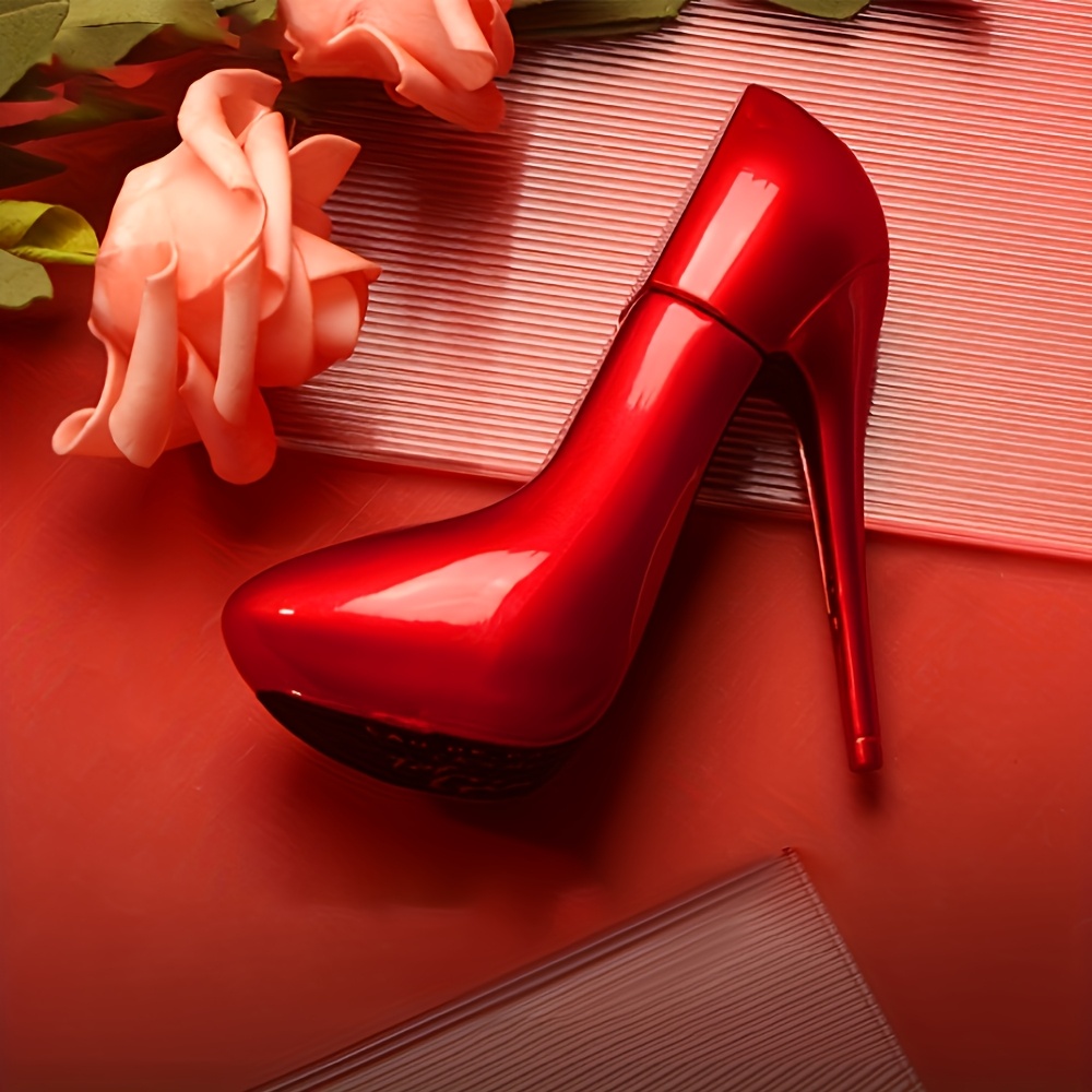 高跟鞋全红香水