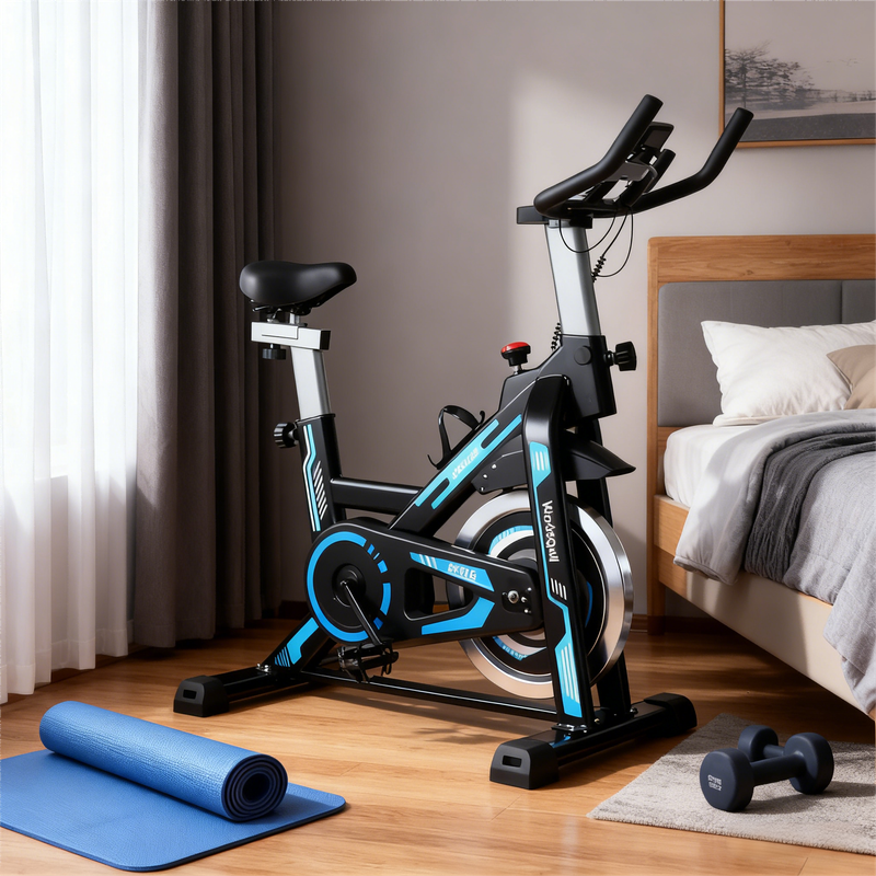 动感单车 时尚外观 家用健身车 室内运动单车 承重可达 120kg 加大款