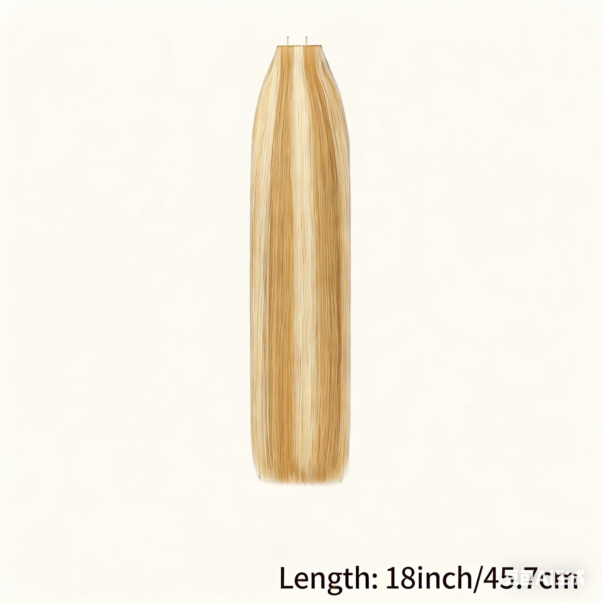 20pcs Remy Human Hair Tape-In Extensions, 100% Virgin Remy Hair, Seamless Straight, 4P27# Brown Blonde/Pale Beige Blonde, 16-26 Inch Length Options, Professional Styling for Women