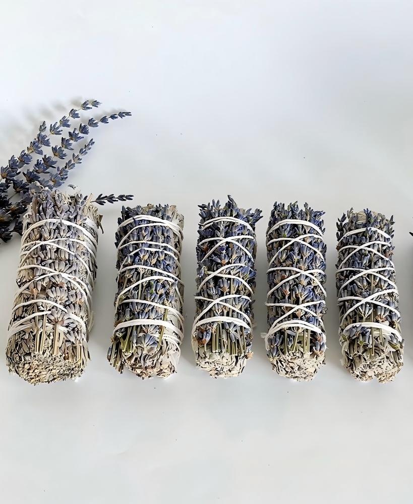 Natural Dried Lavender Bouquets from Yili Xinjiang | New Year Decor Aromatherapy Sachet Bundles | Home Decor Ornaments | Wholesale Dried Lavender Buds, Lavender Sticks & Sage Sticks