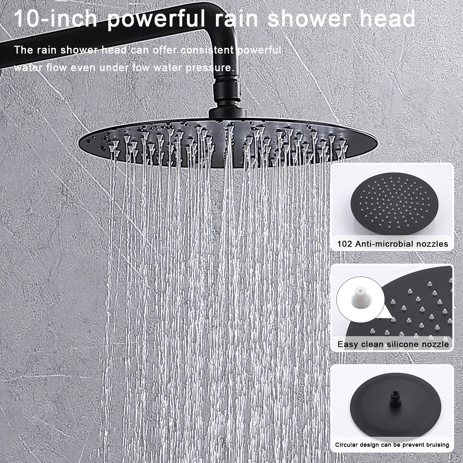 Shower system Shower Faucet Sets Complete with 10