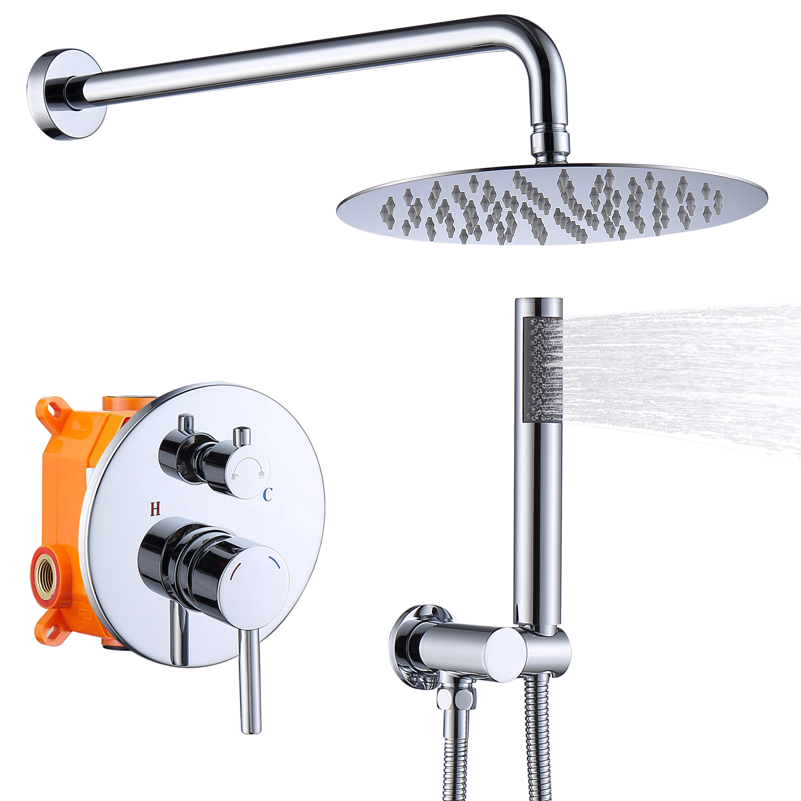 Shower system Shower Faucet Sets Complete with 10