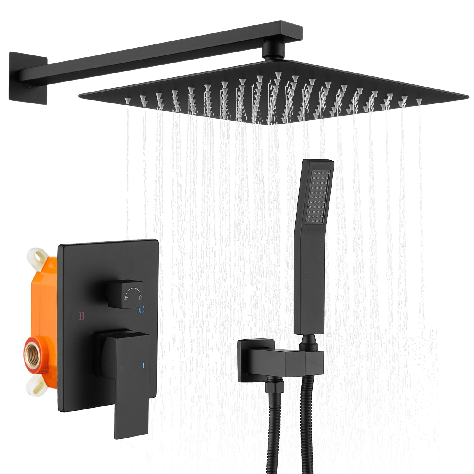 Shower system Shower Faucet Sets Complete with 12