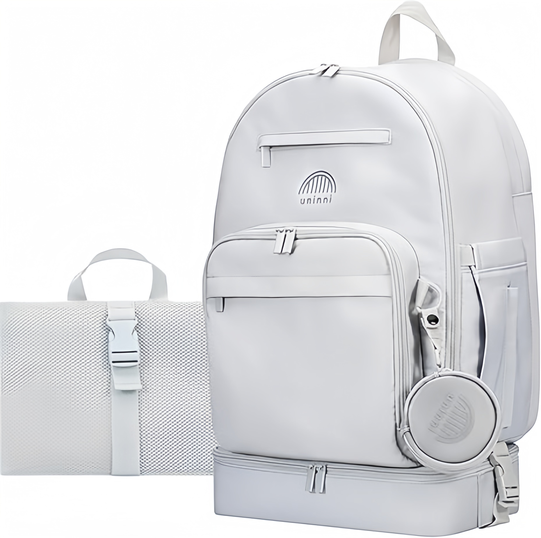 Large Diaper Bag Backpack forMoms & Dads-Baby Diaper Bag withportable Changing Pad, Removable
