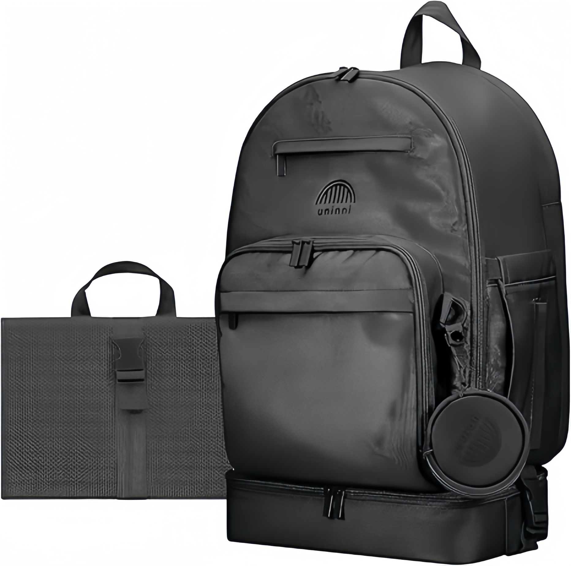 Large Diaper Bag Backpack forMoms & Dads-Baby Diaper Bag withportable Changing Pad, Removable