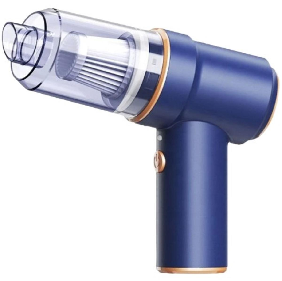 Cordless Handheld Car Vacuum Cleaner, 3-in-1 Blow & Suction with LED Light, Mini High-Power Strong Suction Vacuum for Car & Home