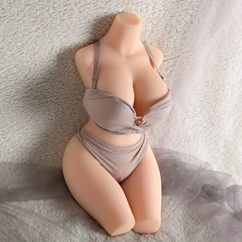性爱娃娃半身躯干性感美女阴道模拟器橡胶娃娃真尺寸性爱娃娃阴道肛门双通道成人男性性玩具