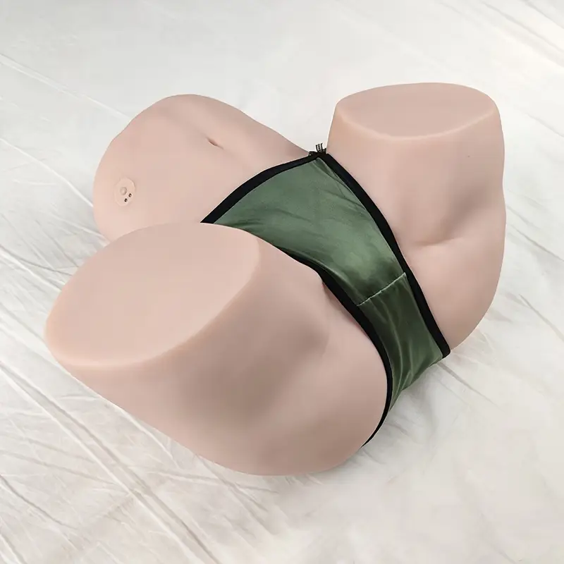 TPE性爱娃娃成人玩具大屁股2孔逼真硅胶玩具成人口袋玩具性感双通道