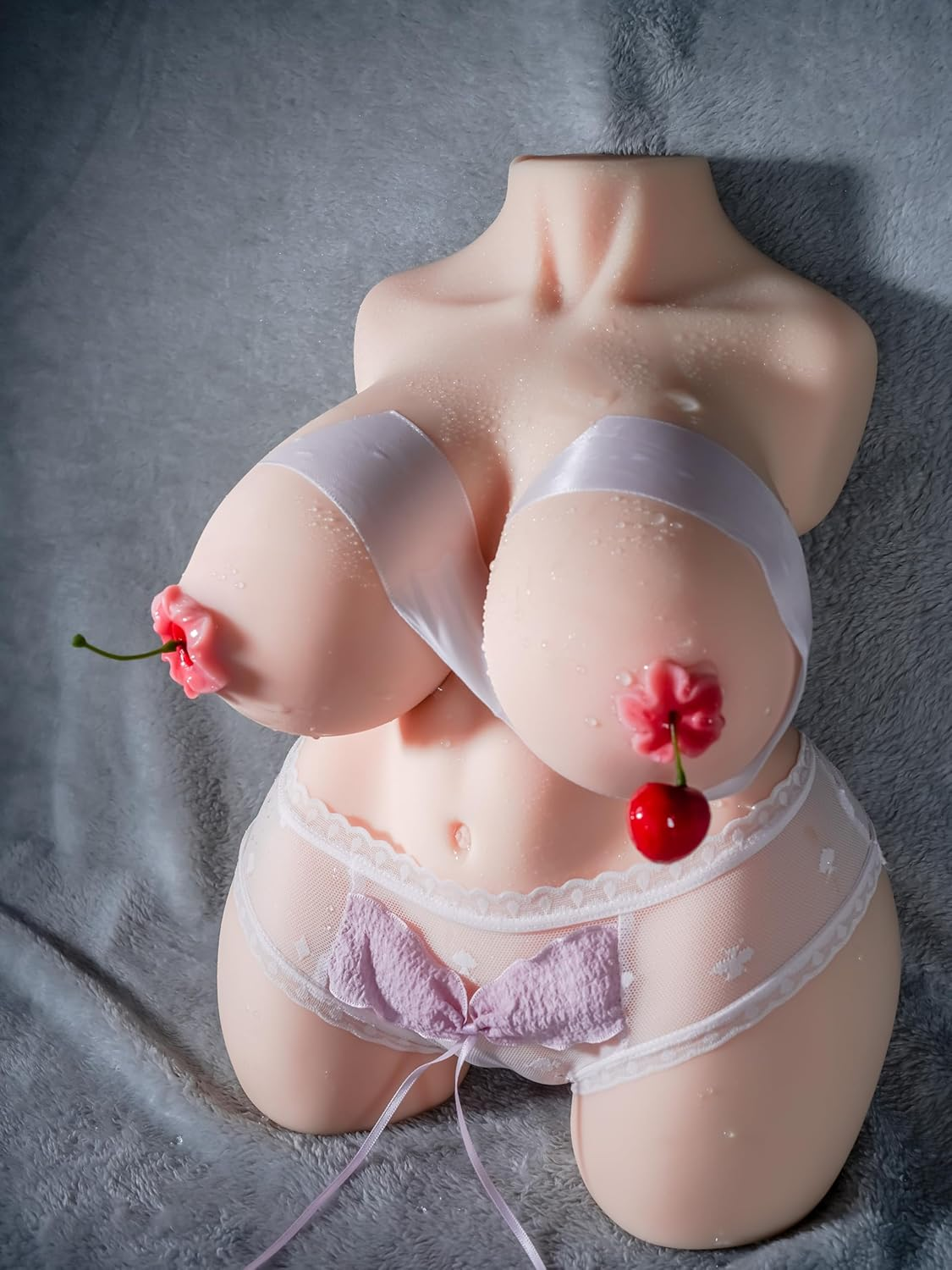 1个大胸脯性爱娃娃男成人性爱娃娃男自慰器，4合1女Torso爱娃娃与大胸部成人用品