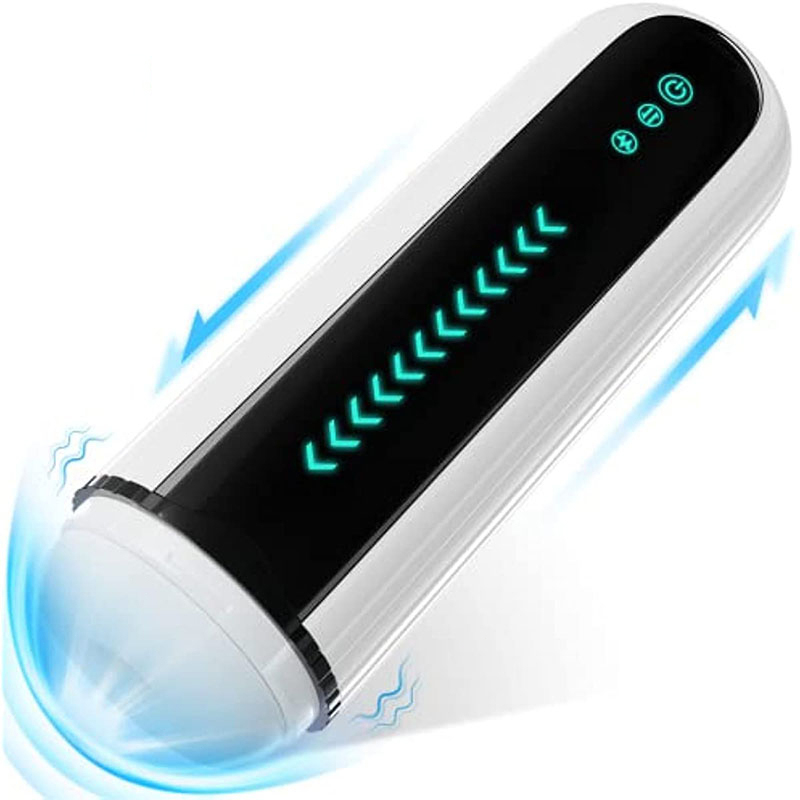 成人性玩具男性自慰杯智能手机杯5推力&振动子弹振动器液晶显示器成人性玩具