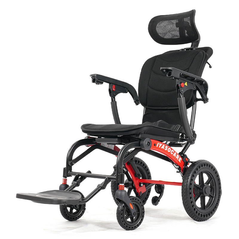 WC13-XIN-折叠后躺头枕轮椅