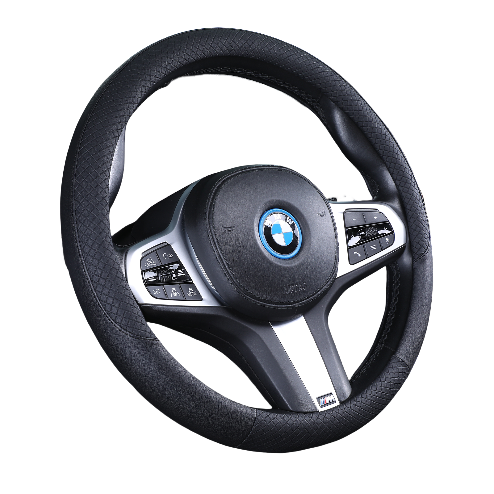 格子运动款方向盘套