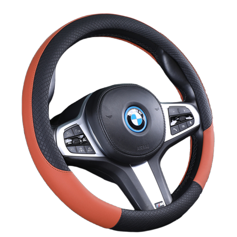 Plaid sports steering wheel cover