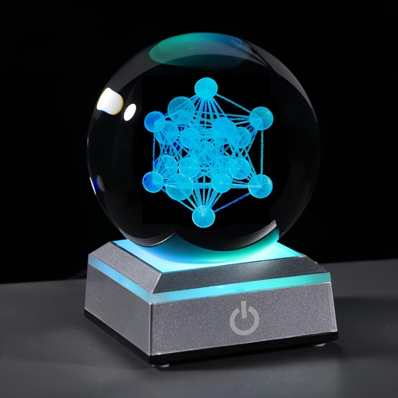 塔特隆立方体水晶球夜灯