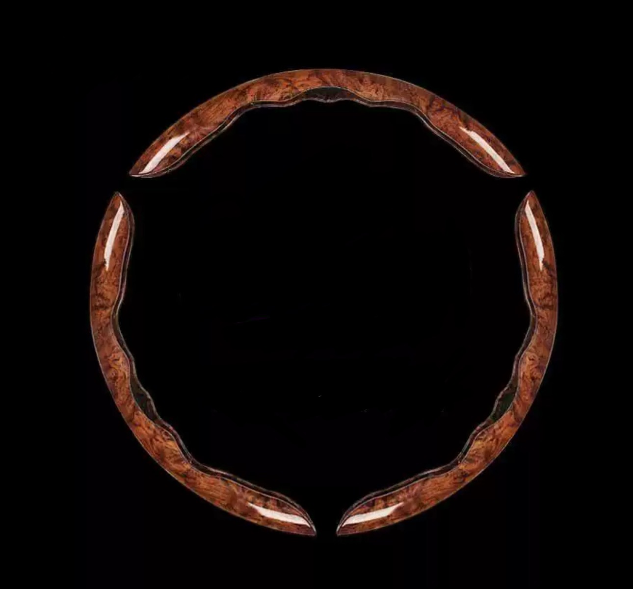 3件套卡扣方向盘套