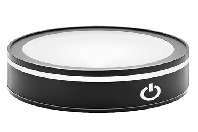 3pcs黑色平面底座