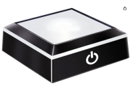 3 pcs黑方平面底座