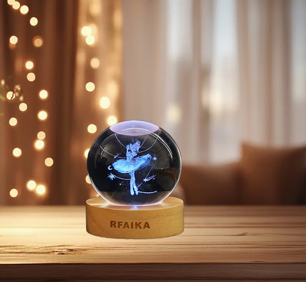 60 芭蕾舞女水晶球
