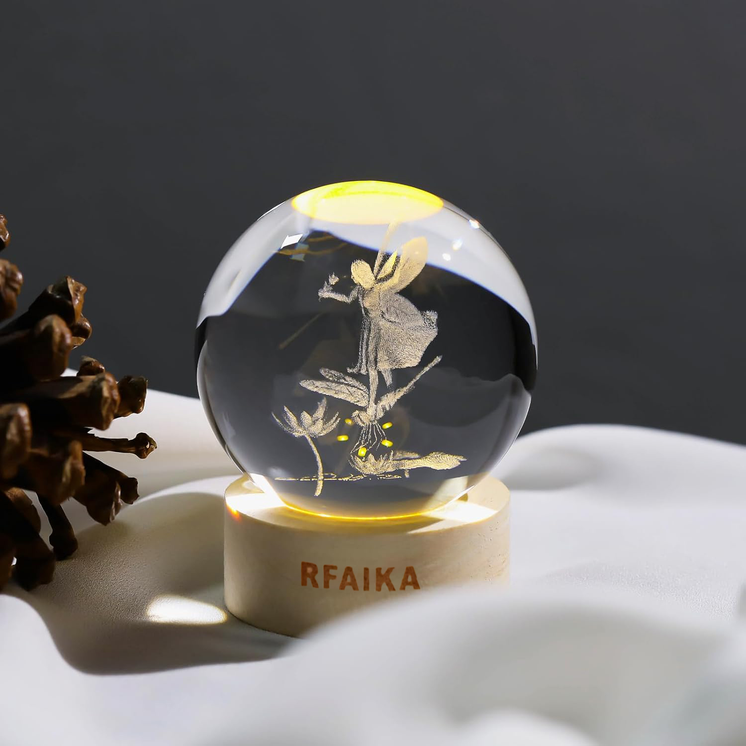 60 蜻蜓仙女水晶球