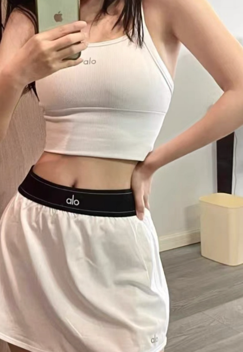 alo休闲透气运动时尚百搭网球短裙