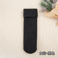 厚袜子女冬季加绒雪地袜男加厚