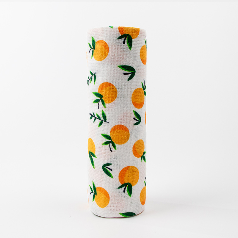 一次性清洁毛巾卷加厚款超细纤维厨房吸水去油污吸水手撕洗碗抹布25*25cm*20片英文俄文