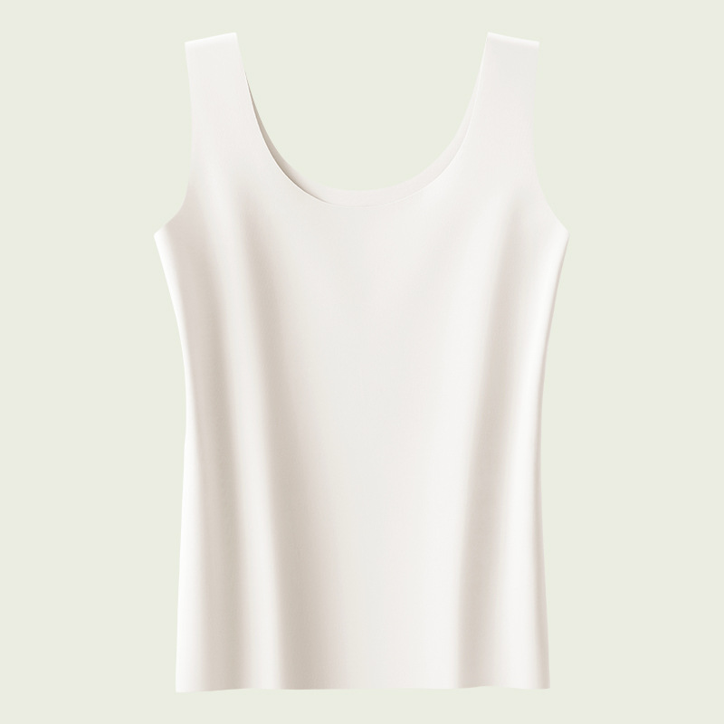 背心女外穿宽肩带遮副乳春夏季2026新款薄防走光凉感内搭无袖上衣